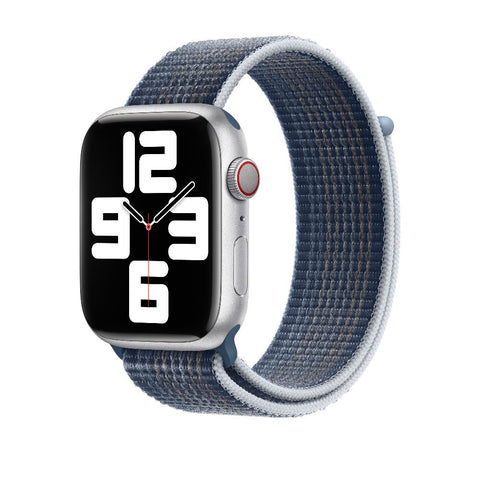 Apple Watch Series 8 4G 45mm Aluminium mit Apple Sport Loop Sturmblau