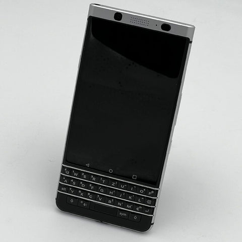 BlackBerry KEYone BBB100-2 Single-SIM 32GB Silber QWERTZ 4G *Neuware Bulk*