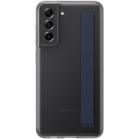 Original Samsung Slim Strap Cover (Galaxy S21 FE) Transparent