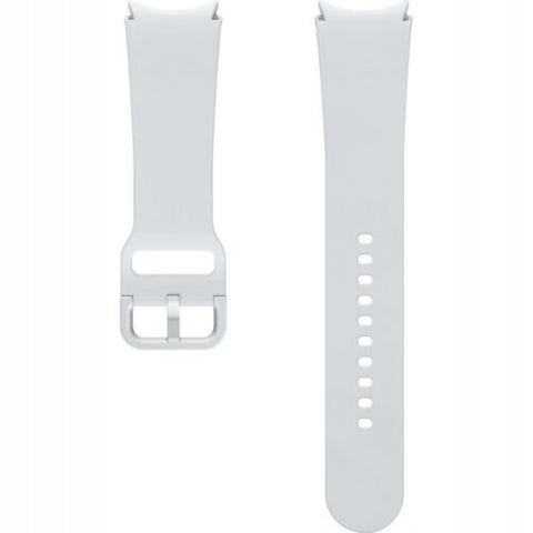 Original Samsung Sport Band Galaxy Watch 4/5/6 und 5 Pro M/L Silver