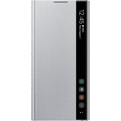 Samsung Clear View Cover (Galaxy Note 10) Silber