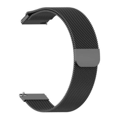 Anymode Milanese Loop Strap für Samsung Gear S3 22mm Schwarz