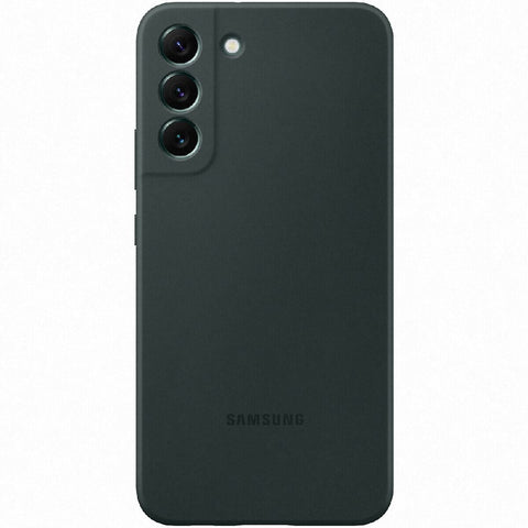 Original Samsung Silicone Cover (Galaxy S22+) Grün
