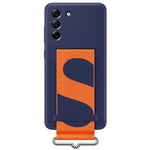 Original Samsung Silicone Cover with Strap (Galaxy S21 FE)