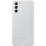 Original Samsung Silicone Cover (Galaxy S21 Plus) Grey