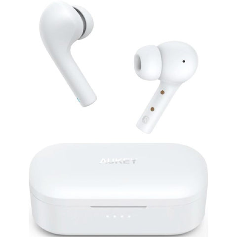 AUKEY EP-T21S In Ear Headset Bluetooth Stereo White Ladecase 3D Surround Sound