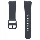 Original Samsung Silikon Sport Band Galaxy Watch 4/5/6 und 5 Pro S/M Grau