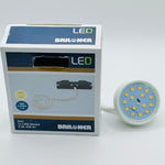 Briloner LED Ersatzmodul Einbauleuchte Attach 5 W, Warmweiß, 400 Lumen Kunstoff