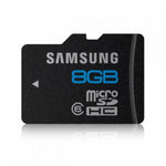 Original Samsung PMSD08G MicroSD 8GB mit MicroSD Adapter