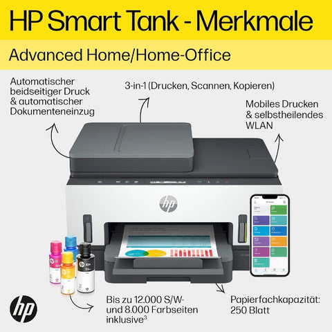 HP Smart Tank 7305 3-in-1 Multifunktionsdrucker
