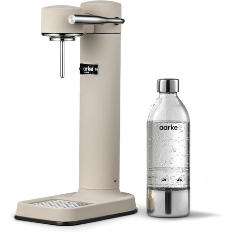 Aarke Carbonator 3, Premium Wassersprudler aus Edelstahl mit Aarke Flasche