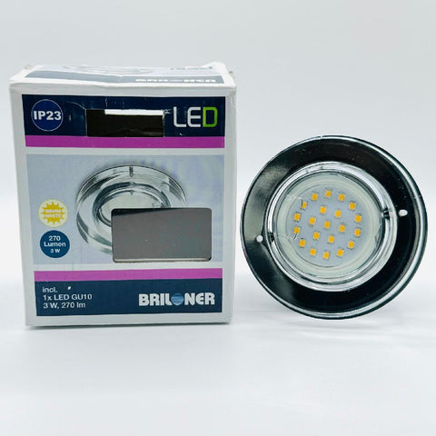 Briloner LED Einbauleuchten rund 270 Lumen 3,0 Watt Warmweiß IP23 230V