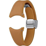 Samsung D-Buckle Hybrid Eco-Leather Band Galaxy Watch 4/5/6 und 5 Pro S/M Camel