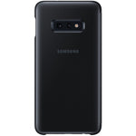 Samsung Clear View Cover (Galaxy S10e) Schwarz