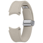 Samsung D-Buckle Hybrid Eco-Leather Band Galaxy Watch 4/5/6 und 5 Pro M/L Etoupe