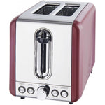 Schaub Lorenz Kompakt-Toaster 925 Watt Doppelschlitz weinrot matt