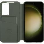 Original Samsung Smart View Wallet Case (Galaxy S23) Green