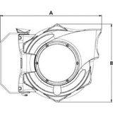 RIEGLER 152314-259/5000-1 Schlauchaufroller, Druckluft, PU-Schl. ø 12x8, R 10 m