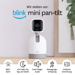 Blink Mini Pan-Tilt Camera, white Innenkamera HD, 2-Wege-Audio Schwenk-/Kippfunk
