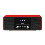 Reflexion HRA19INT red Internet/DAB+/UKW-Radio mit Bluetooth, MP3/CD, AUX-IN