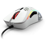 Glorious Model D - Matt Weiß - Gaming Maus (Weiß mit RGB Licht)