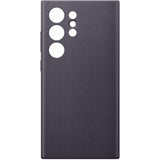 Samsung Galaxy S24 Ultra Vegan Leather Case - Dark Violet