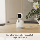 Blink Mini Pan-Tilt Camera, white Innenkamera HD, 2-Wege-Audio Schwenk-/Kippfunk