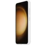 Original Samsung Silicone Grip Case (Galaxy S23) Weiß