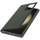 Original Samsung Smart View Wallet Case (Galaxy S23 Ultra) Grün