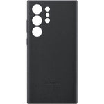 OriginalSamsung Leather Backcover (Galaxy S23 Ultra) Black