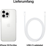 Apple iPhone 16 Pro Max 512GB Titan Weiß