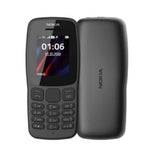 Nokia 106 Handy 1,8 Zoll Dual SIM LED Taschenlampe Schwarz