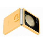 Original Samsung Silicone Case with Ring (Galaxy Z Flip5) Apricot