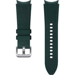 Original Samsung Hybrid Leder Band Galaxy Watch 4/5/6 und 5 Pro, S/M, Grün