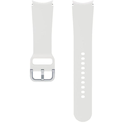 Original Samsung Sport Band Galaxy Watch 4/5/6 und 5 Pro, M/L,White