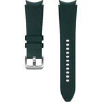 Original Samsung Hybrid Leder Band Galaxy Watch 4/5/6 und 5 Pro, M/L, Grün