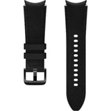 Original Samsung Hybrid Leder Band Galaxy Watch 4/5/6 und 5 Pro, S/M, Schwarz