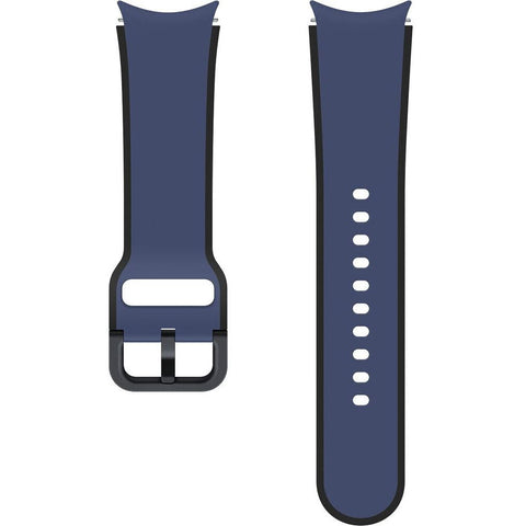 Original Samsung Two-tone Sport Band Galaxy Watch 4/5/6 und 5 Pro, Navy, S/M