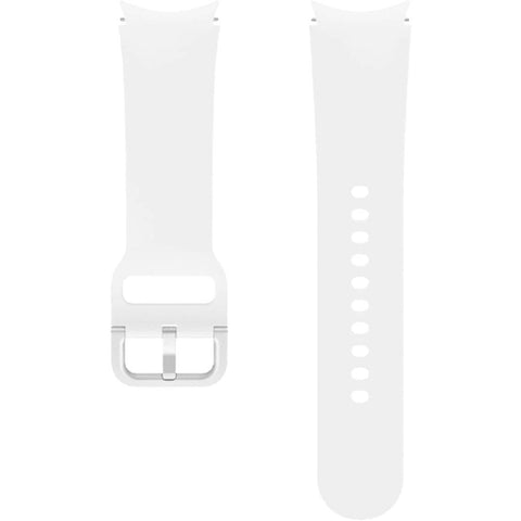 Original Samsung Sport Band Galaxy Watch 4/5/6 und 5 Pro, M/L, Weiß